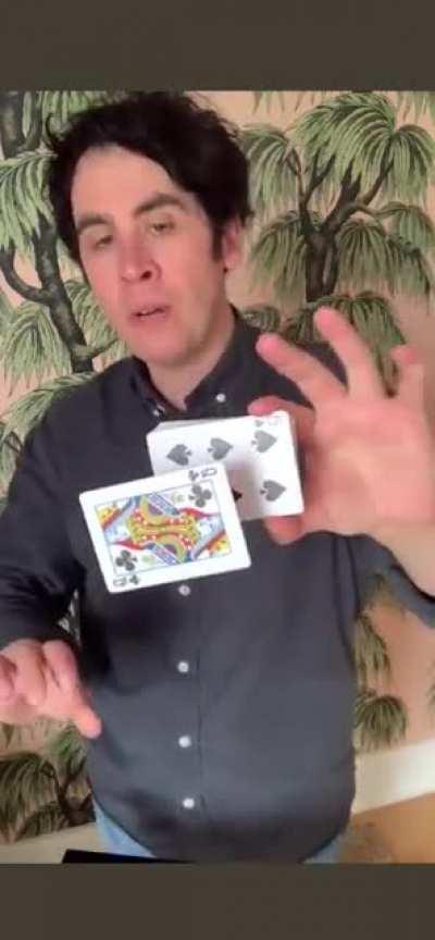 Floating card fuckery