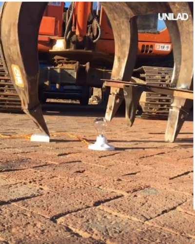 The skill and precision of these workers operating heavy machinery