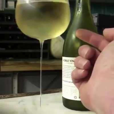 This wine glass