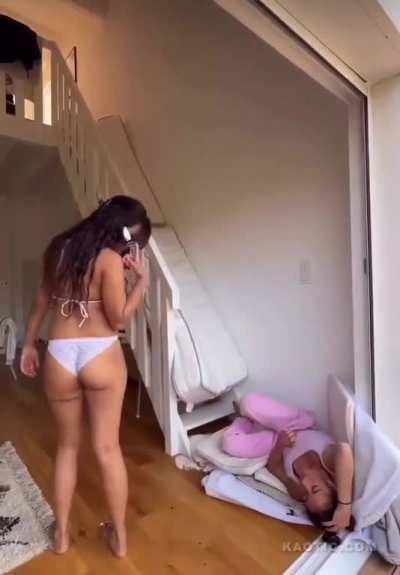 when the house hates you and your wild ass stunts