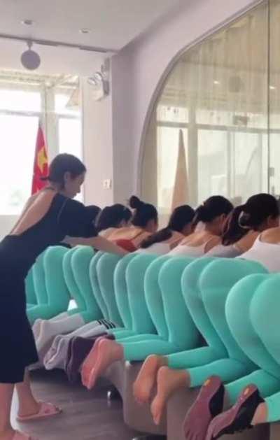 What are the Chinese training for?