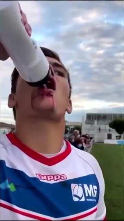 Guess it's a way to clean up