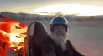 Rocket propelled gokart