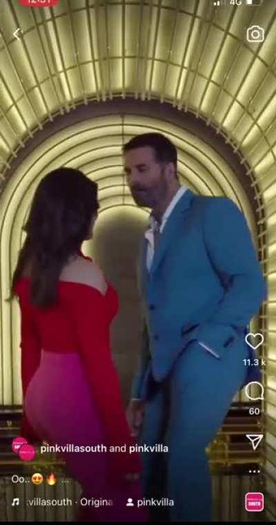 🇨🇦 Kumar and Samantha dancing together on Oo Antava 😂