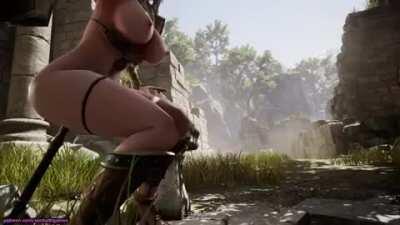 [The Legend of Kya] Sex scene demo - Primrose in the ruins