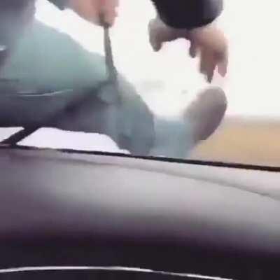 Some intense road rage