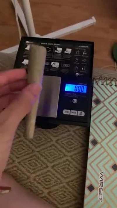 my husband broke his wrist a while back so i had rolled him something extra special 💖