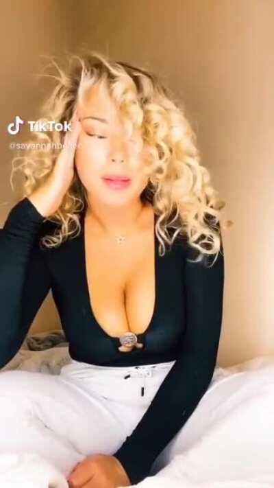 Curls and cleavage