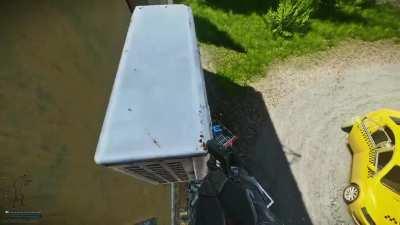 Figured out how to get on top of 2story dorms ROOF