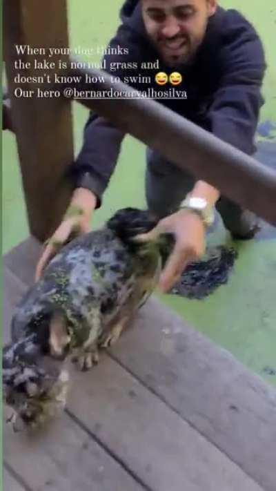 Hero on and off the pitch