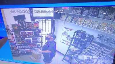 Sometimes the delivery guy is late for a good reason.