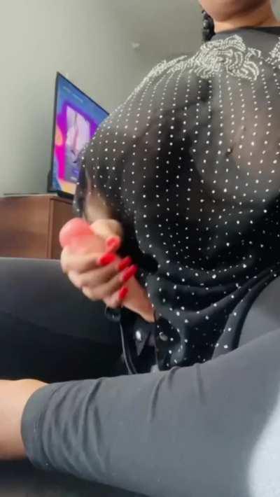 I was sitting in front of my window stroking my cock..what would you do if you saw me? 😜 [oc]