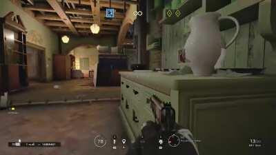 I destroyed every wall and floor on villa ;) hope it helps a bit with line of sights and how the rooms are connected.