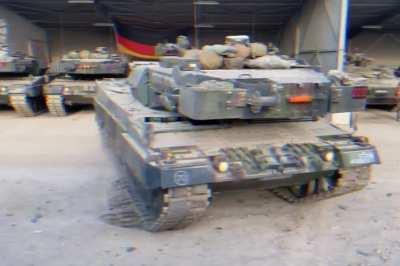 German Tanks near Russians Boarders