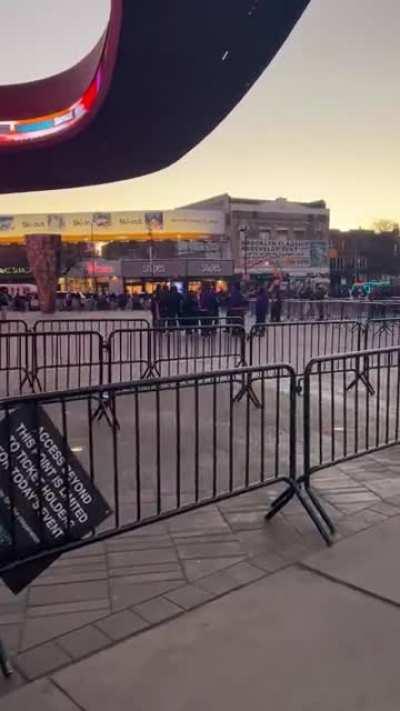 “Black Hebrew Israelites” amassed around Barclay’s for Kyrie Irving