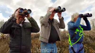 Clarkson, Hammond and May in skyrim