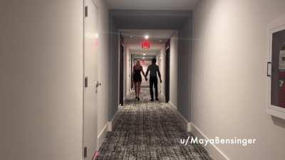 Hubby seeing us off on our date ... I intended to do a cuck scenario when we got home but my bull wasn't having any of that. Instead, he pulled over on the way home and decided to take me on the side of the road. He even went for my 