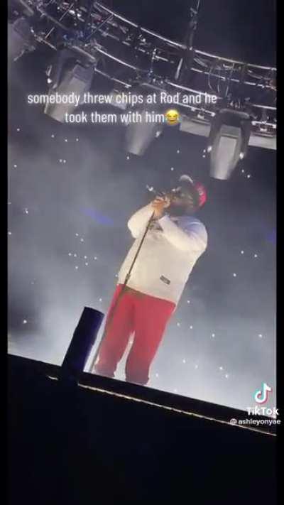 Bro tryna act like he didn’t see em😭