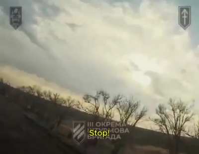 Translated excerpt of a 23-minute-long video showing a Ukrainian counteroffensive to liberate the settlement of Nadiya, Luhansk Oblast.