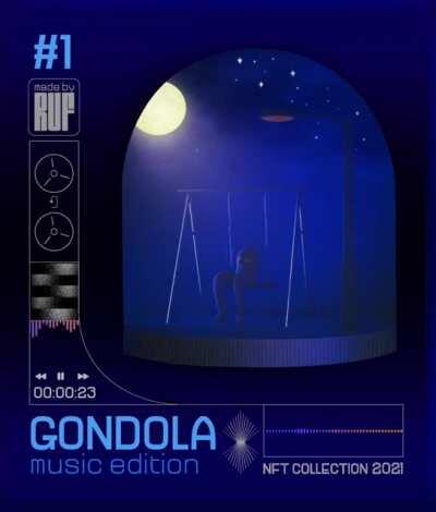 I created NFT card with Gondola