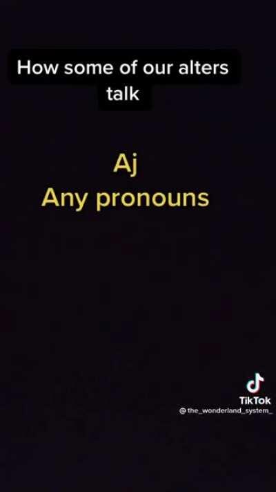 i just got onto tik tok and this is what i see - faking DID