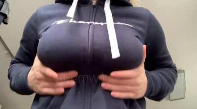 I got told my areolas are too big, but at least you guys like them 😉