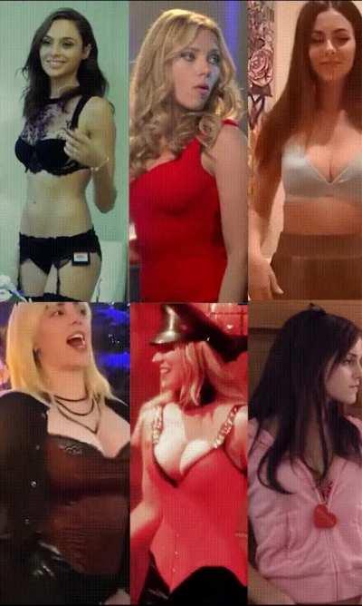 Which one out of these six gets you the hardest? - Gal Gadot, Scarlett Johansson, Victoria Justice, Billie Eilish, Kaley Cuoco, Emma Watson