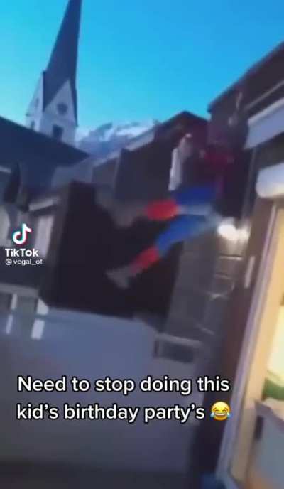 Epic Spider-Man moment
