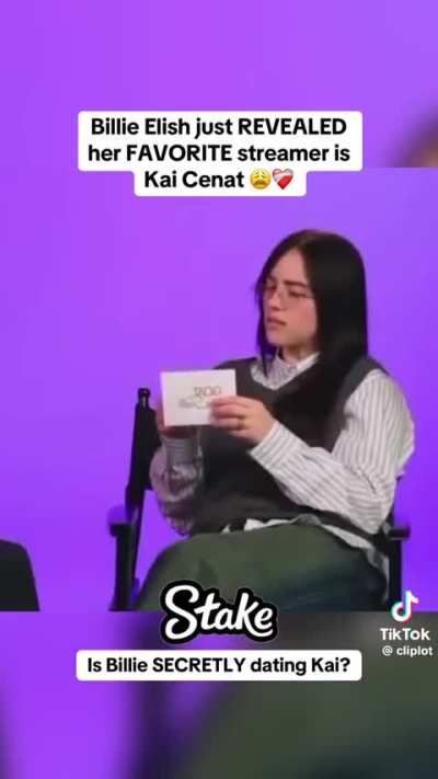 look kaiiii billie knows you fr