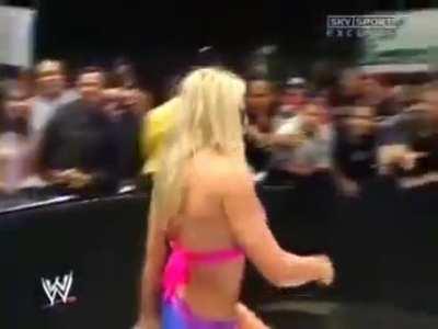 Jillian Hall's main roster debut entrance