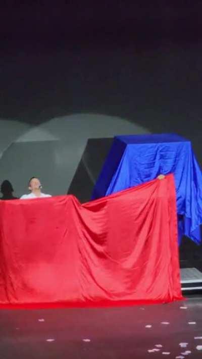 friends of a friend doing a magic trick, I never ask how they do it cause it gets me every time!