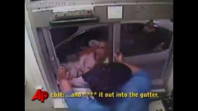 HMC while drunk woman transforms to super saiyan because if no chicken mcnuggets