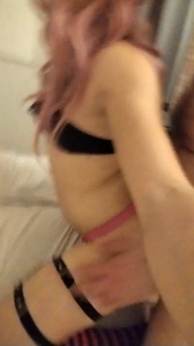 I show dad my style and he likes it. He fucks me all night and my goal is achieved 🔞