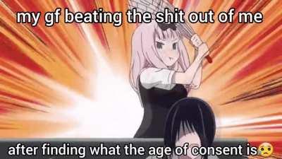 come on babe stop😥 i watch anime what did you expect retar baby😡