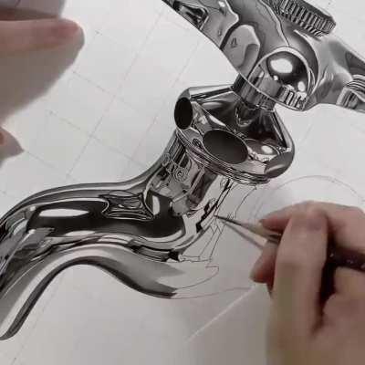 Japanese Artists Kohei Ohmori spends more than 200 hours on each project!!!