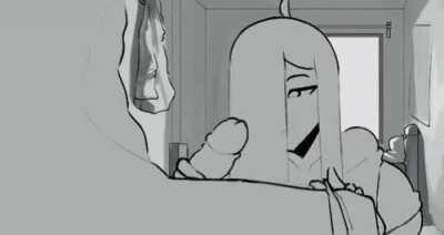 Ghost girl takes your cum