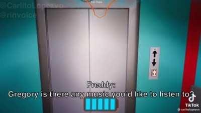 Freddy Fazbear Doesn't like Radiohead