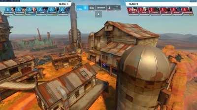 I wanted to deny them high ground. So I did it the best way i knew how. Worked out pretty good. :)