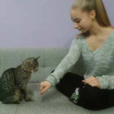 Patty cake, Patty cake... oooh I know this one!