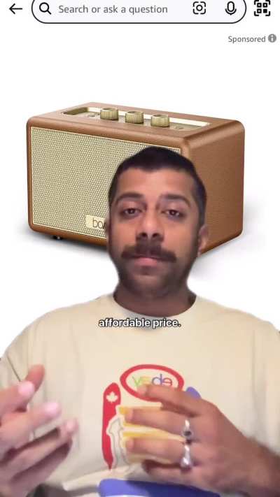 Boat blatantly ripping off Marshall| Video Credit: VinayPateela on Instagram