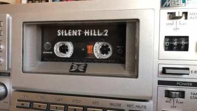 Requested : Someone requested to see the custom made SH2 cassette tape in action. Here ya go!