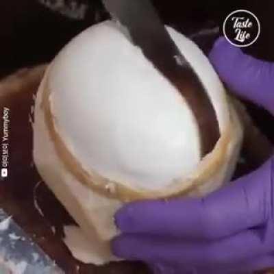 Если б он так чистил картошку...