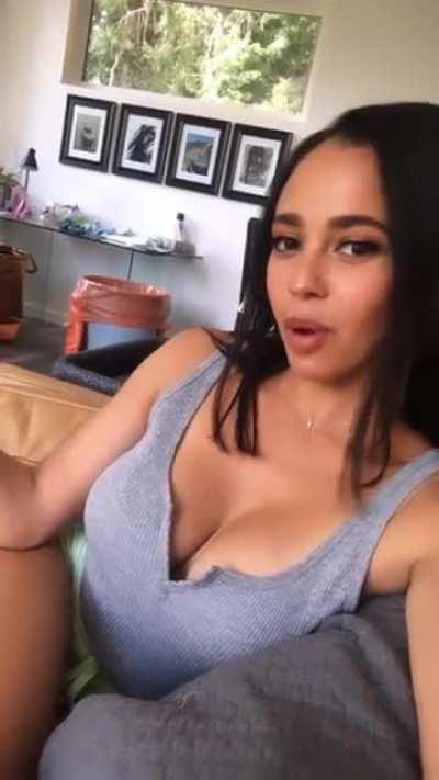 Busty babe
