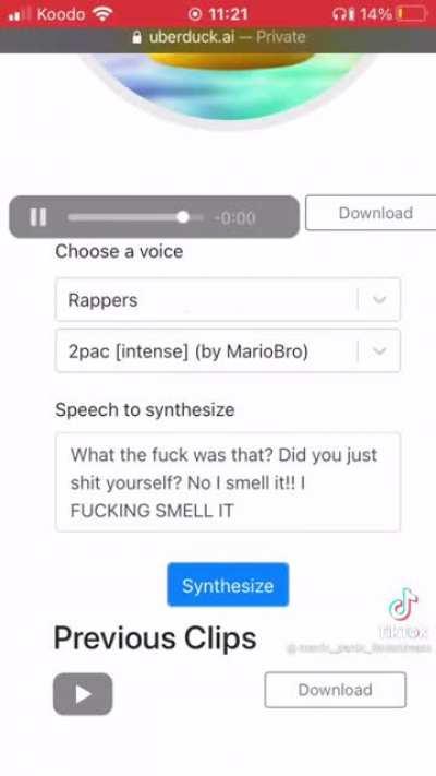 Tupac doesnt approve