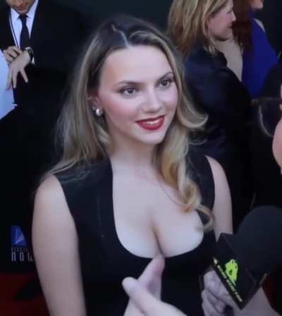 Dafne being interviewed at the 52nd Annual Saturn Awards, 2/2/25