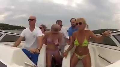 To enjoy a boat ride.