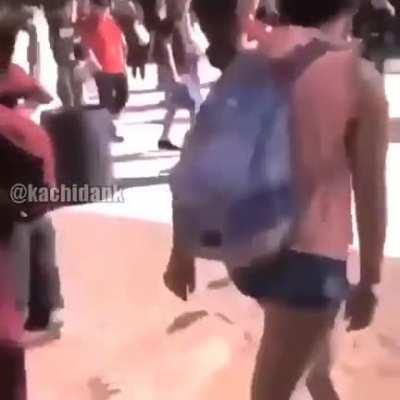 perdon gente pero este video es de la epoca de los panas frescos