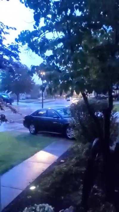 Missouri summer lighting storm