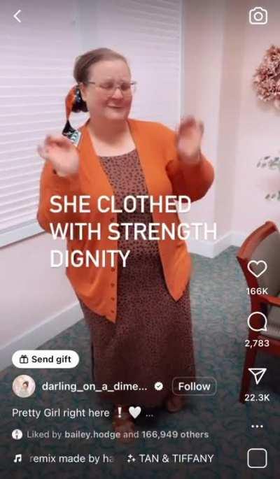 🎶 All the pretty Christians walk like this..this..this 🎶