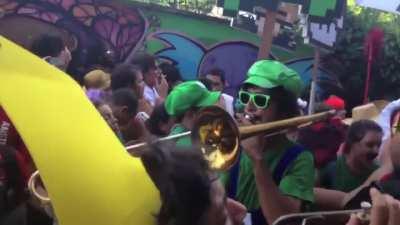 Super Mario Carnaval in Brazil